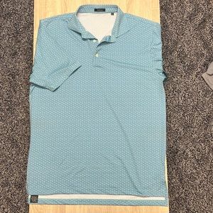 Turtleson Golf Print Polo - LARGE